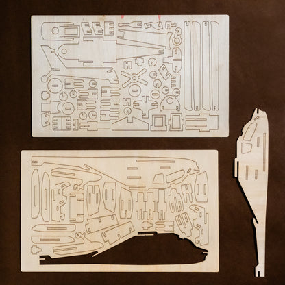 Woodcraft Kit – 3D DIY Wooden Puzzle Model