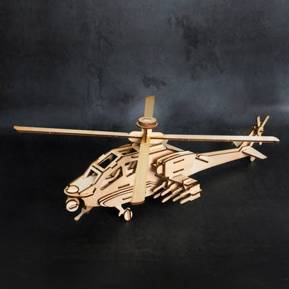 Woodcraft Kit – 3D DIY Wooden Puzzle Model