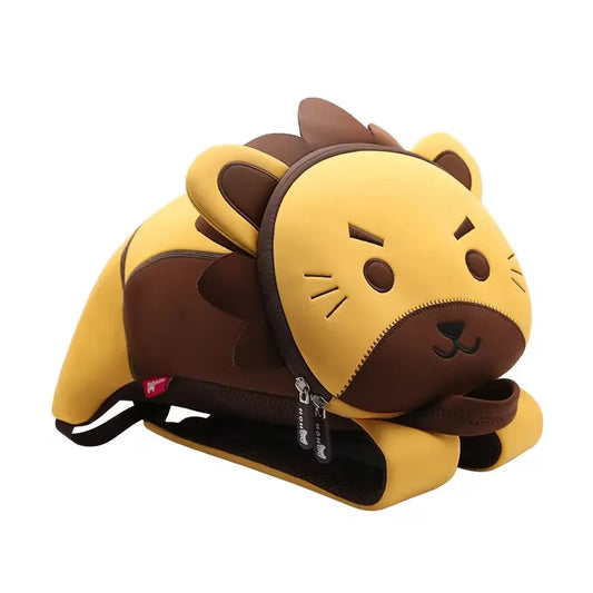 Lion Mane Premium Shoulder Bag with bright yellow lion face design
