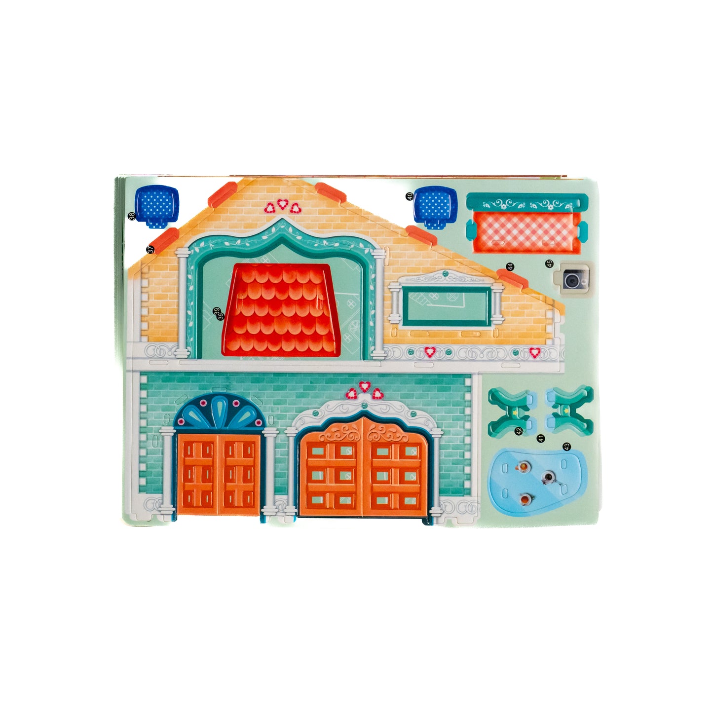 3D Puzzle DIY House Building Kit for Kids