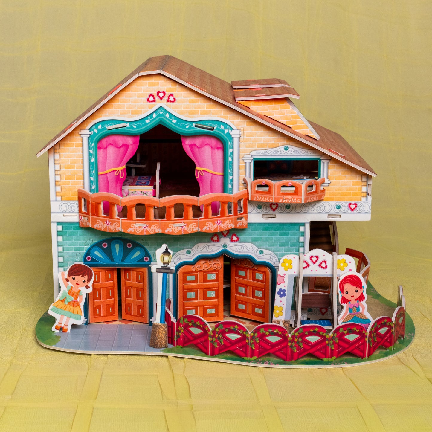3D Puzzle DIY House Building Kit for Kids