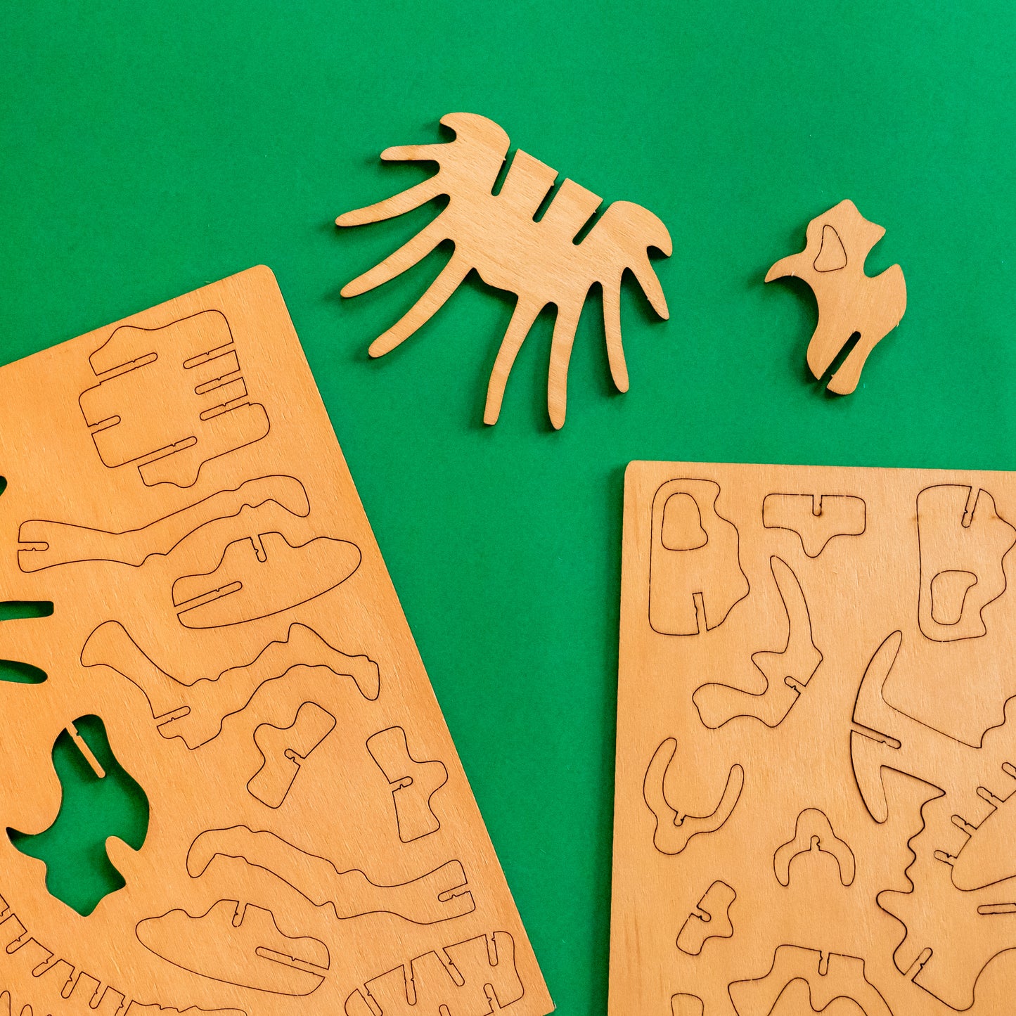 DinoCraft 3D Wooden Puzzle
