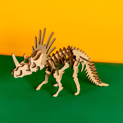 DinoCraft 3D Wooden Puzzle