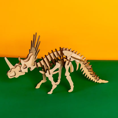 DinoCraft 3D Wooden Puzzle