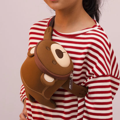 Colorful kids bag with cartoon design for school use
