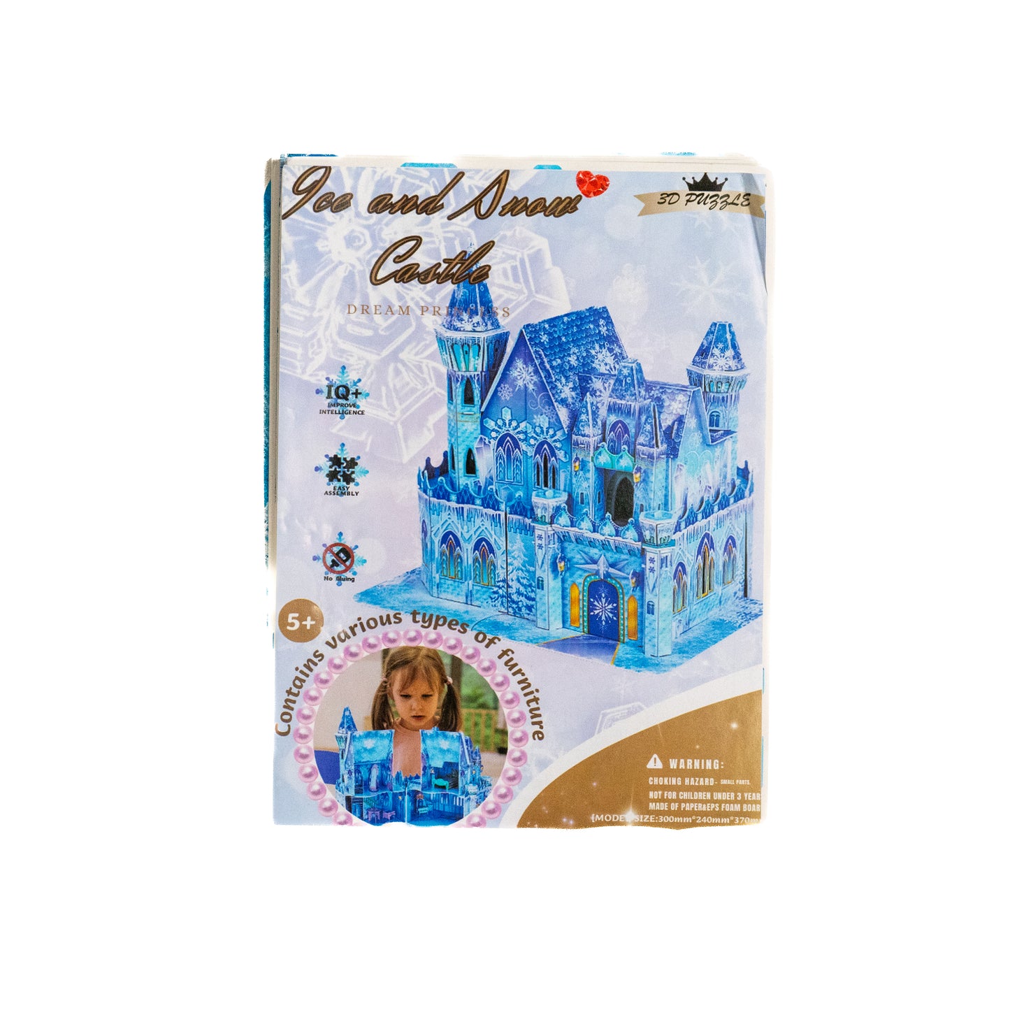 3D Puzzle DIY House Building Kit for Kids