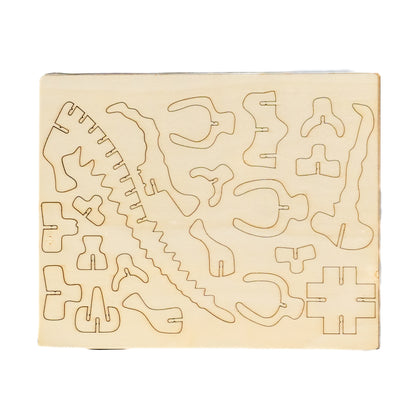 DinoCraft 3D Wooden Puzzle