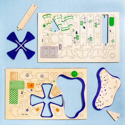 Woodcraft Kit – 3D DIY Wooden Puzzle Model