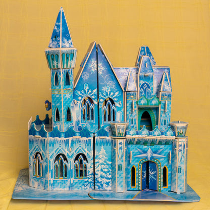 3D Puzzle DIY House Building Kit for Kids