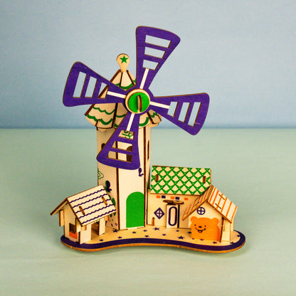 Woodcraft Kit – 3D DIY Wooden Puzzle Model