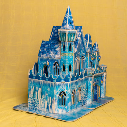 3D Puzzle DIY House Building Kit for Kids