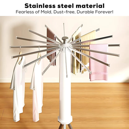Stainless Steel material of 360 Drying Rack