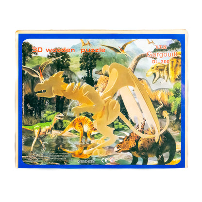 DinoCraft 3D Wooden Puzzle