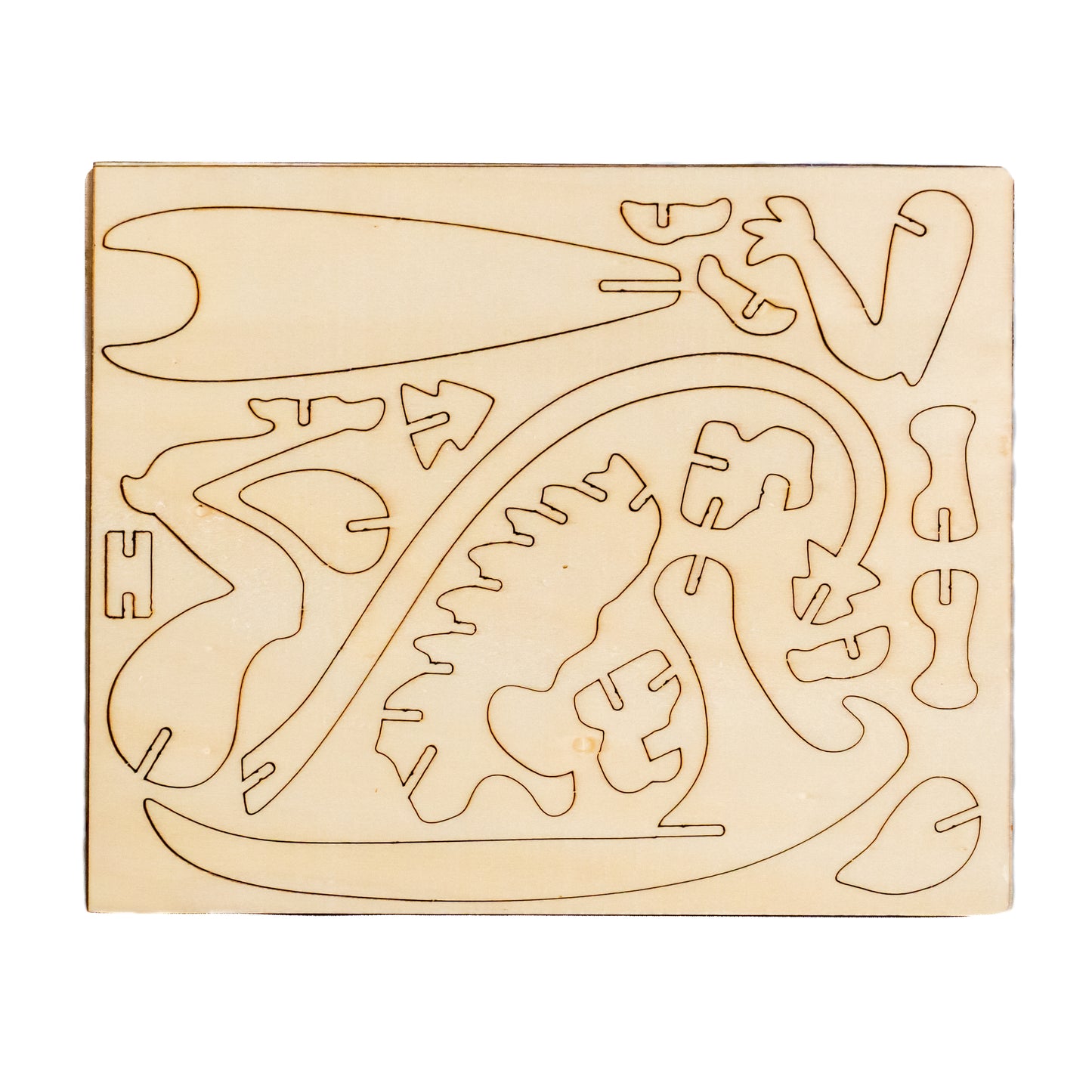 DinoCraft 3D Wooden Puzzle