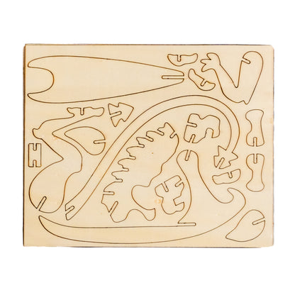 DinoCraft 3D Wooden Puzzle