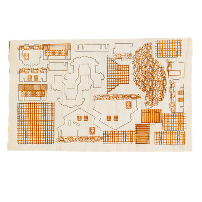 3D Wooden Puzzle Kit – Creative Construction Set for All Ages