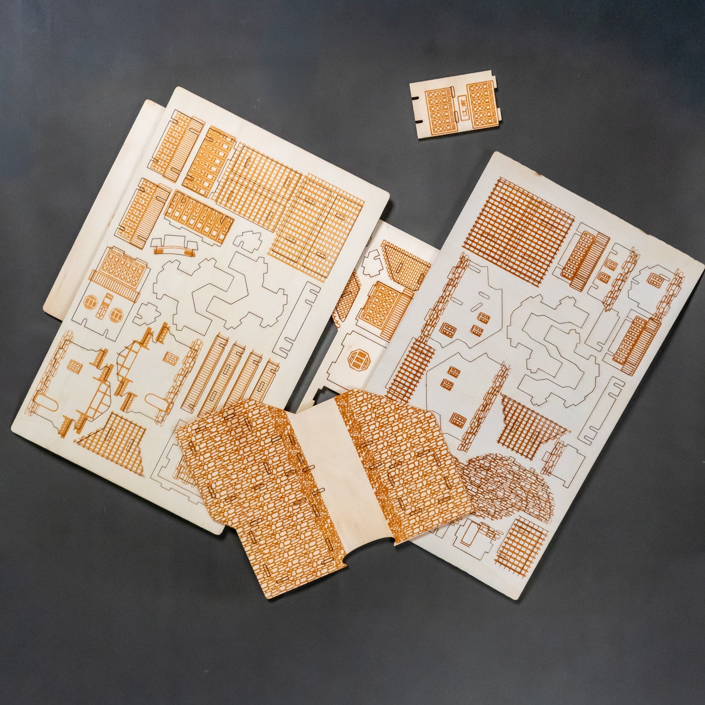 3D Wooden Puzzle Kit – Creative Construction Set for All Ages