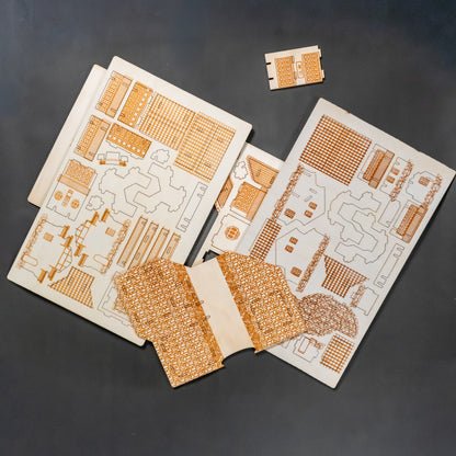 3D Wooden Puzzle Kit – Creative Construction Set for All Ages