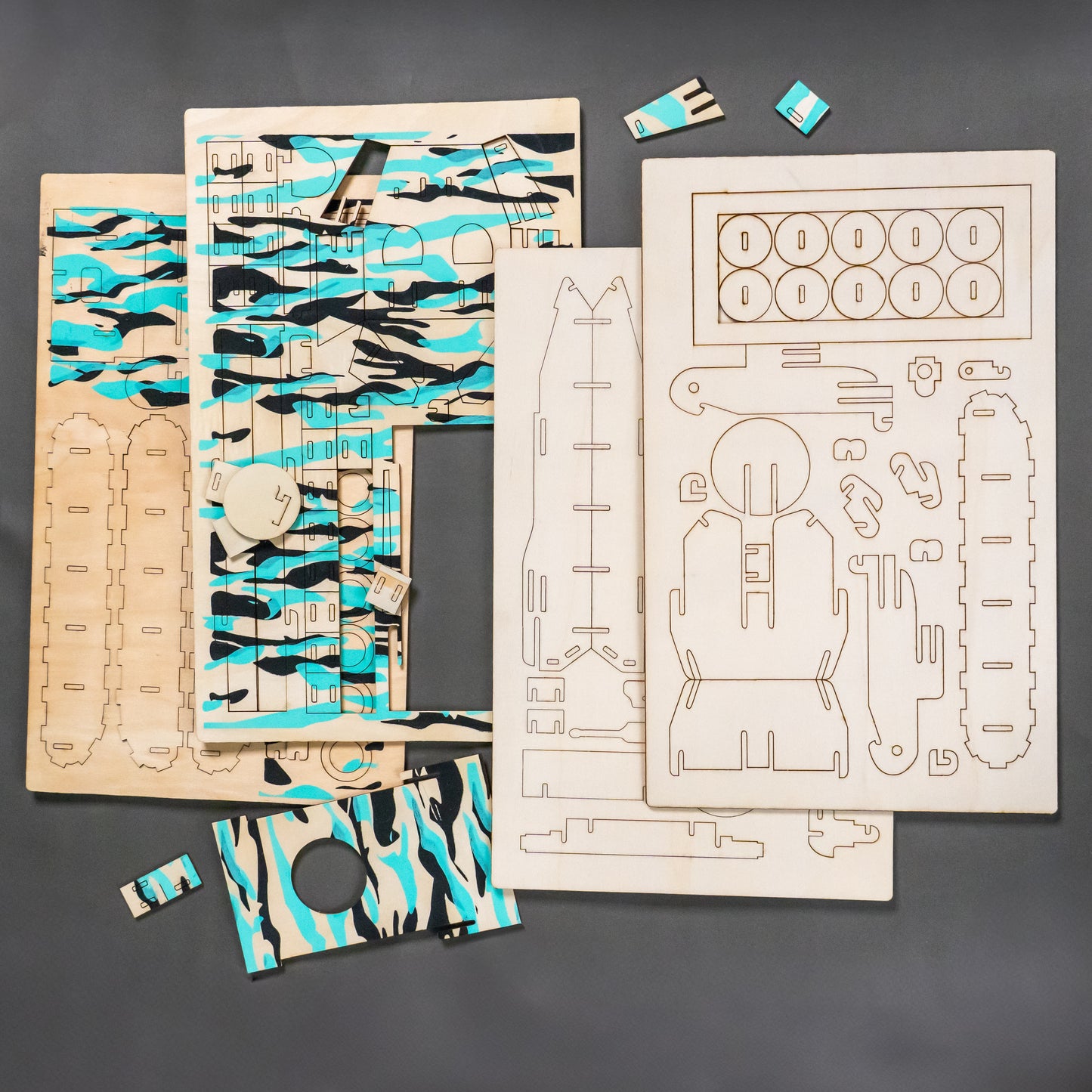 Creative Woodcraft Construction Kit – Build & Play Wooden Models