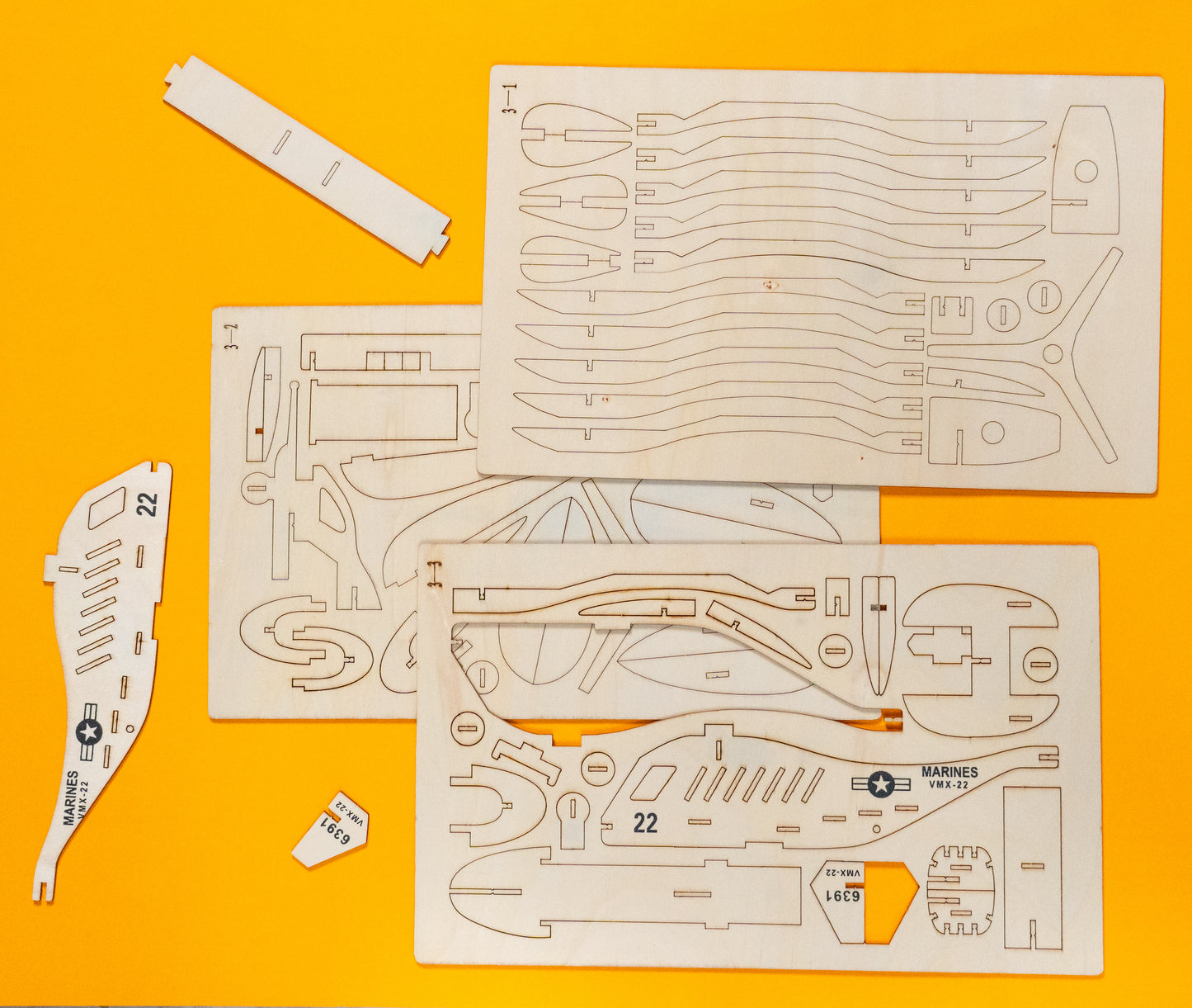 Woodcraft Construction Kit – 3D Wooden Puzzle