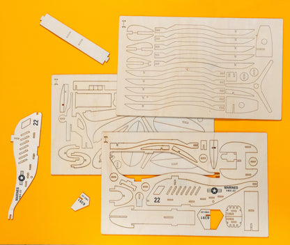 Woodcraft Construction Kit – 3D Wooden Puzzle