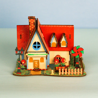 Woodcraft Kit – 3D DIY Wooden Puzzle Model
