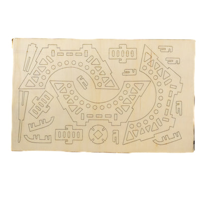 3D Wooden Puzzle Kit – Creative Construction Set for All Ages