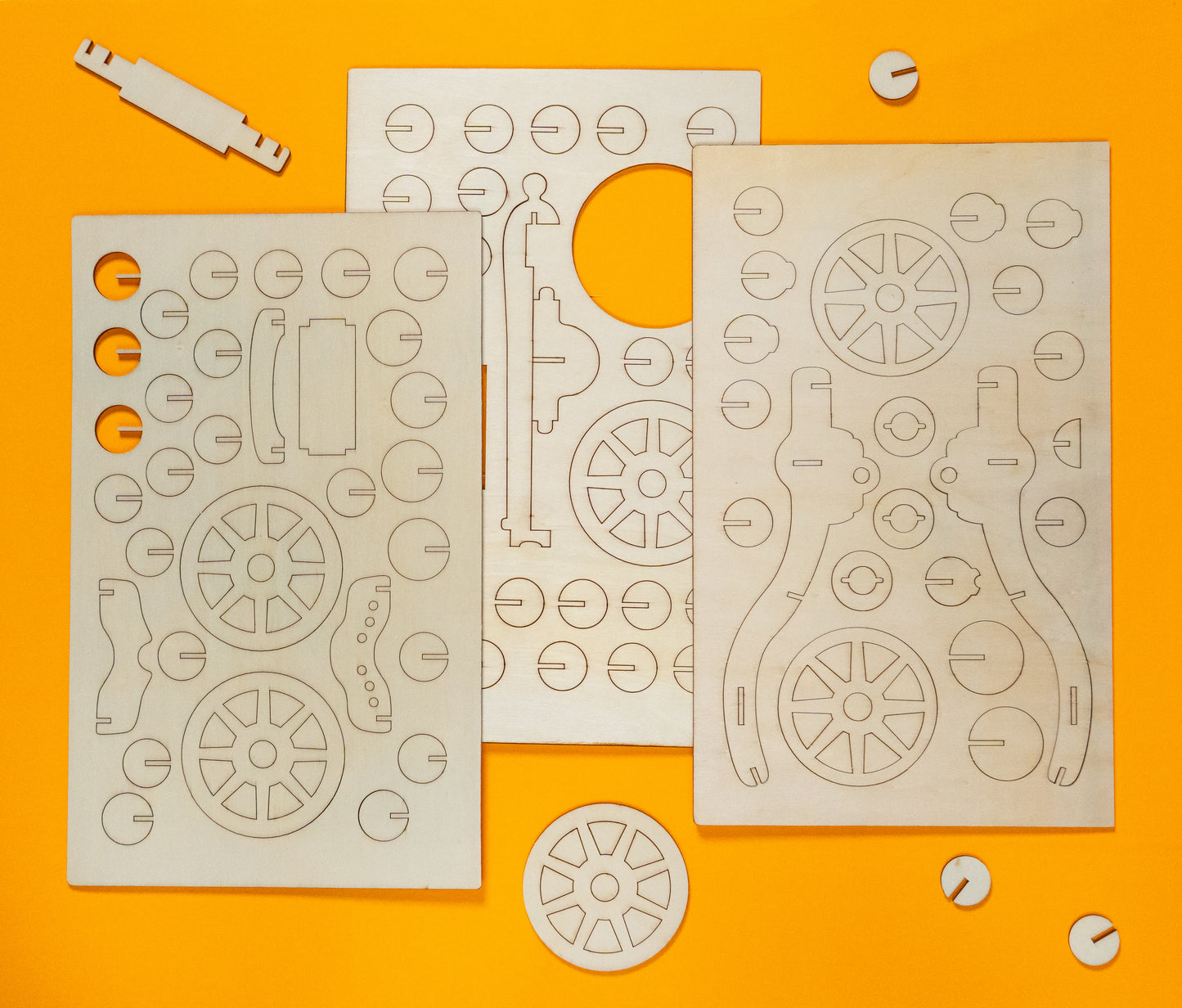 Woodcraft Construction Kit – 3D Wooden Puzzle