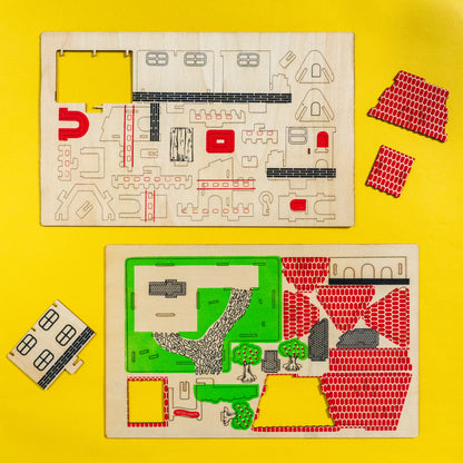 Woodcraft Kit – 3D DIY Wooden Puzzle Model