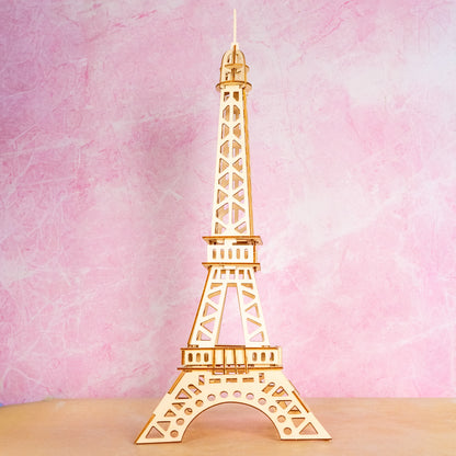 3D Wooden Puzzle Kit – Creative Construction Set for All Ages