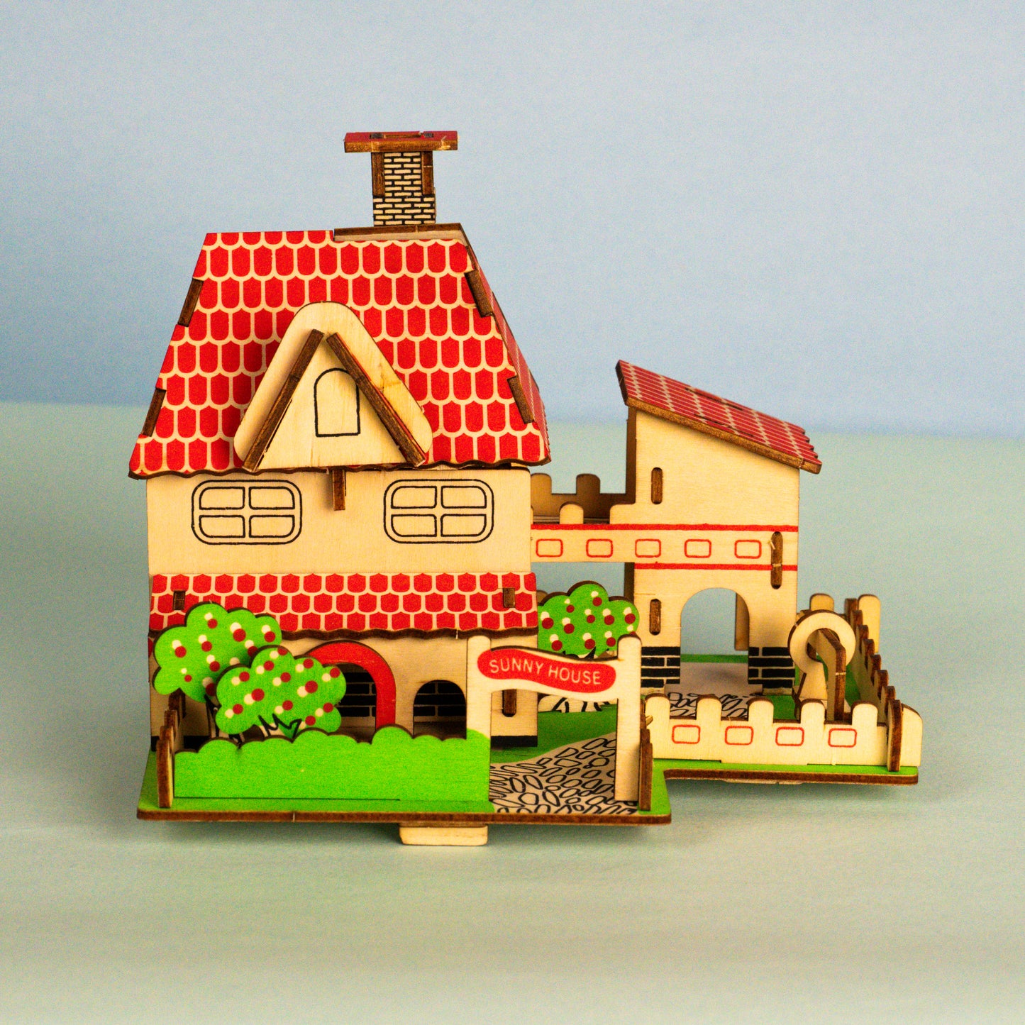 Woodcraft Kit – 3D DIY Wooden Puzzle Model