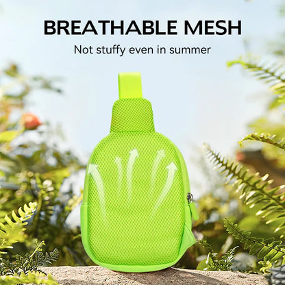 Cute sling bag for kids featuring a vibrant dinosaur design

