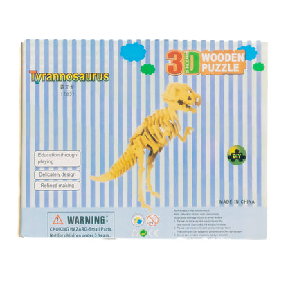 DinoCraft 3D Wooden Puzzle