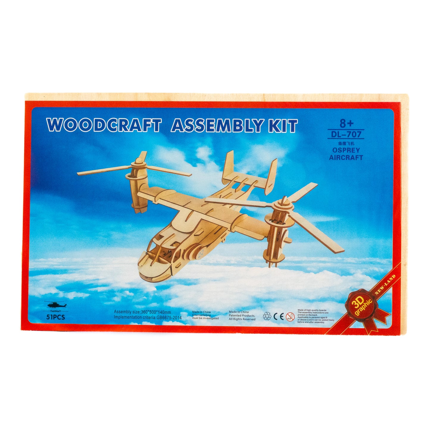 Creative Woodcraft Construction Kit – Build & Play Wooden Models