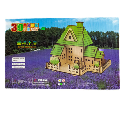 Woodcraft Kit – 3D DIY Wooden Puzzle Model