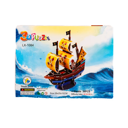 3D Wooden Puzzle – Build-Your-Own