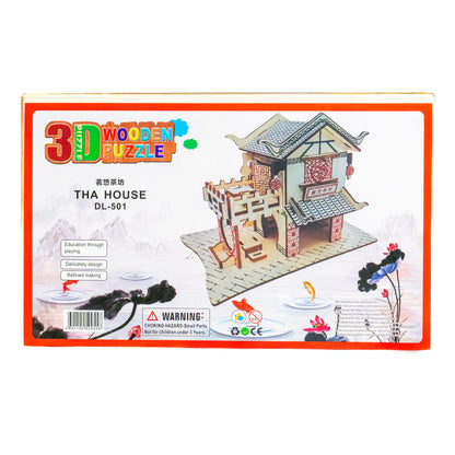 3D Wooden Puzzle Kit – Creative Construction Set for All Ages