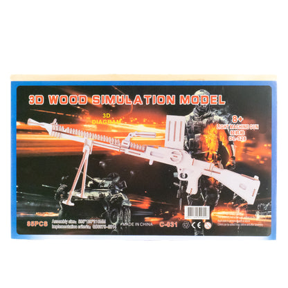 Woodcraft Construction Kit – 3D Wooden Puzzle