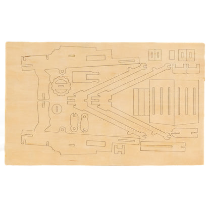 Woodcraft Construction Kit – 3D Wooden Puzzle