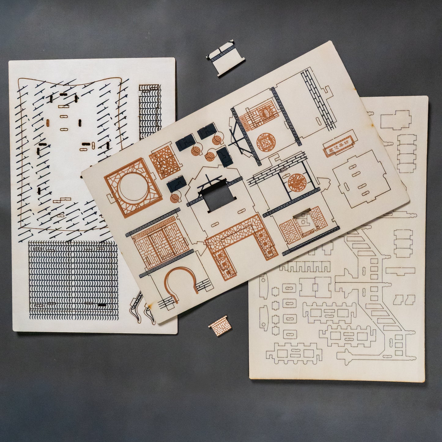 3D Wooden Puzzle Kit – Creative Construction Set for All Ages