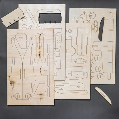 Creative Woodcraft Construction Kit – Build & Play Wooden Models