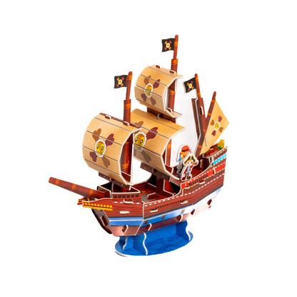 3D Wooden Puzzle – Build-Your-Own