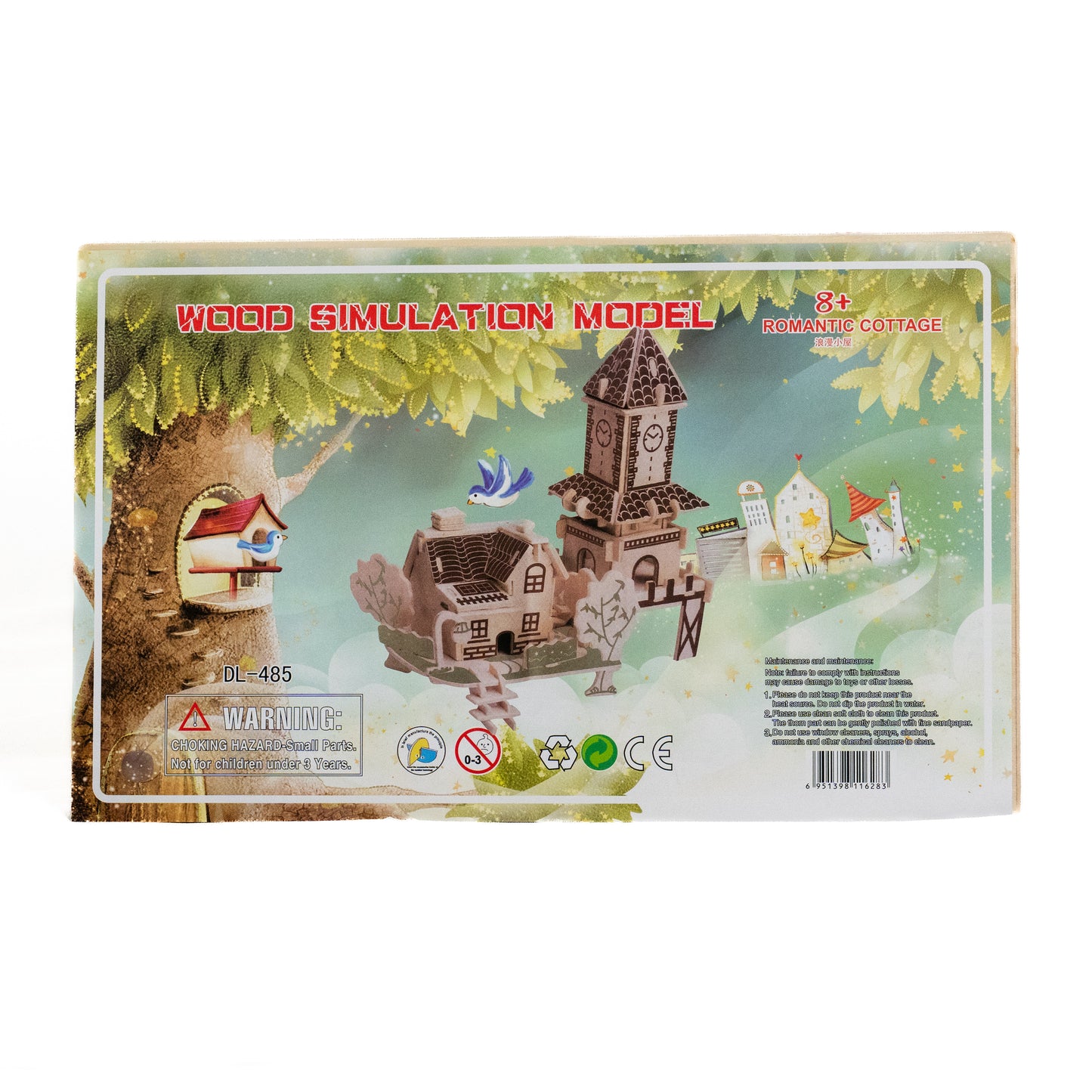 Woodcraft Kit – 3D DIY Wooden Puzzle Model