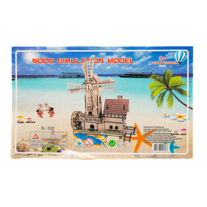 3D Wooden Puzzle Kit – Creative Construction Set for All Ages