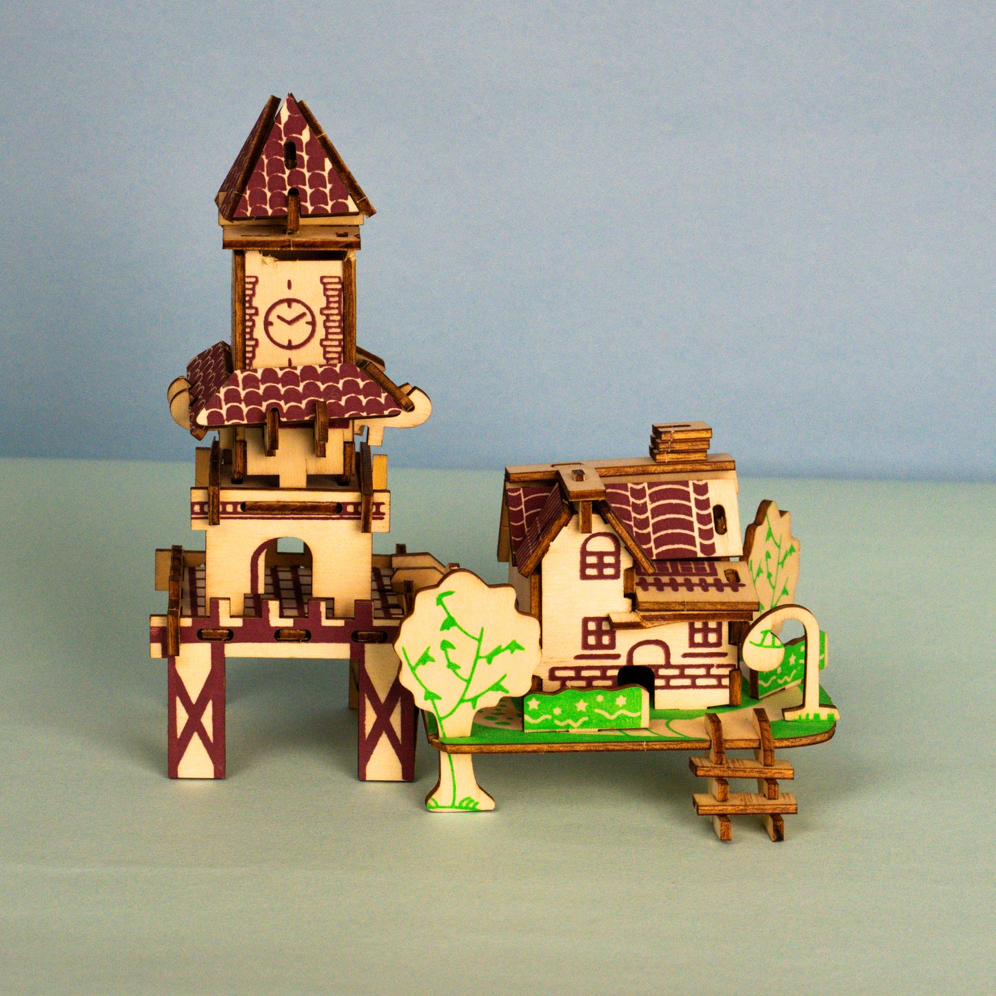 Woodcraft Kit – 3D DIY Wooden Puzzle Model