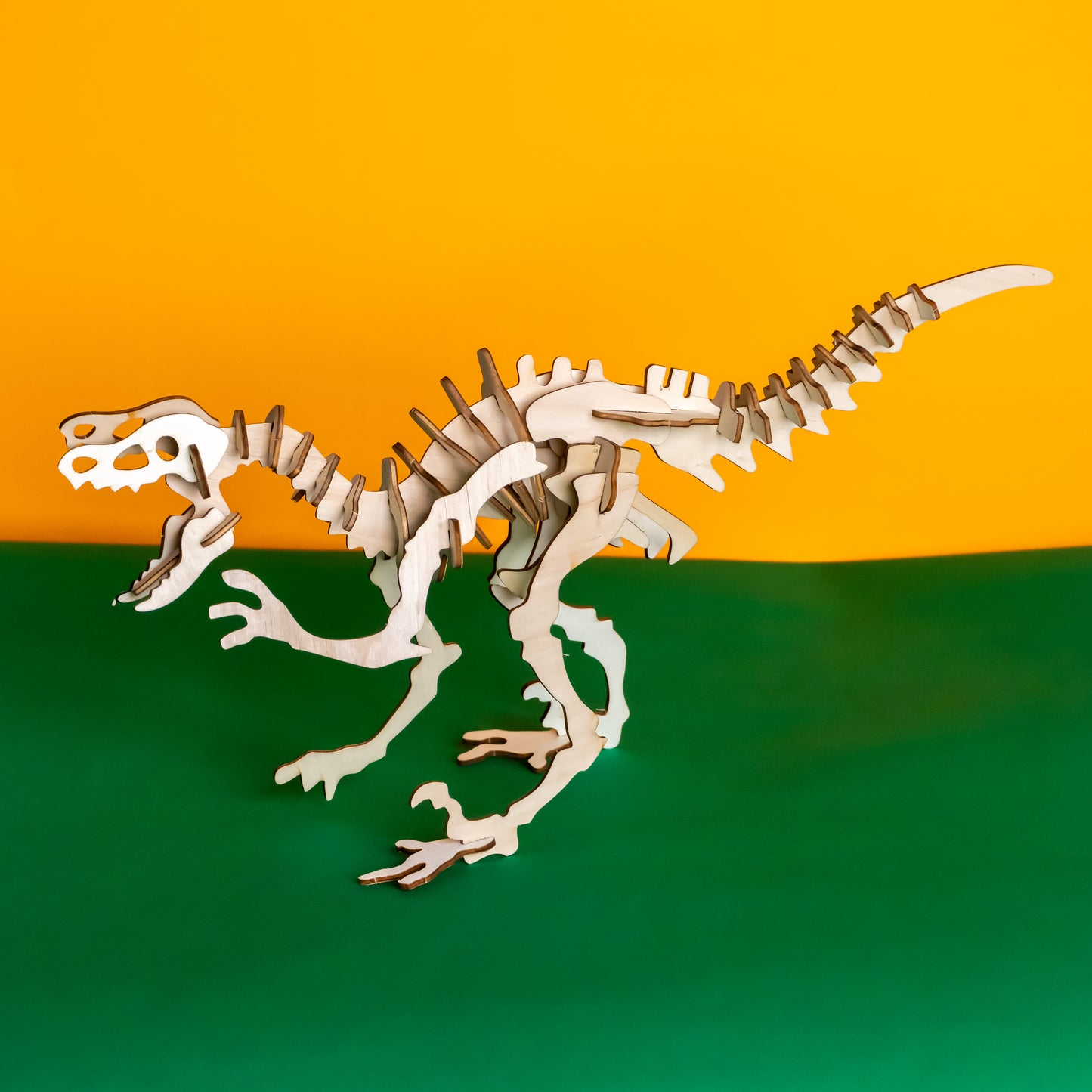 DinoCraft 3D Wooden Puzzle