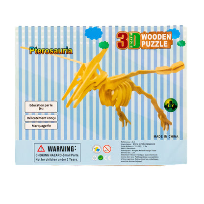 DinoCraft 3D Wooden Puzzle