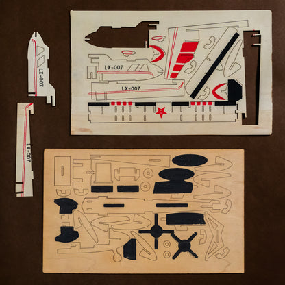 Woodcraft Kit – 3D DIY Wooden Puzzle Model