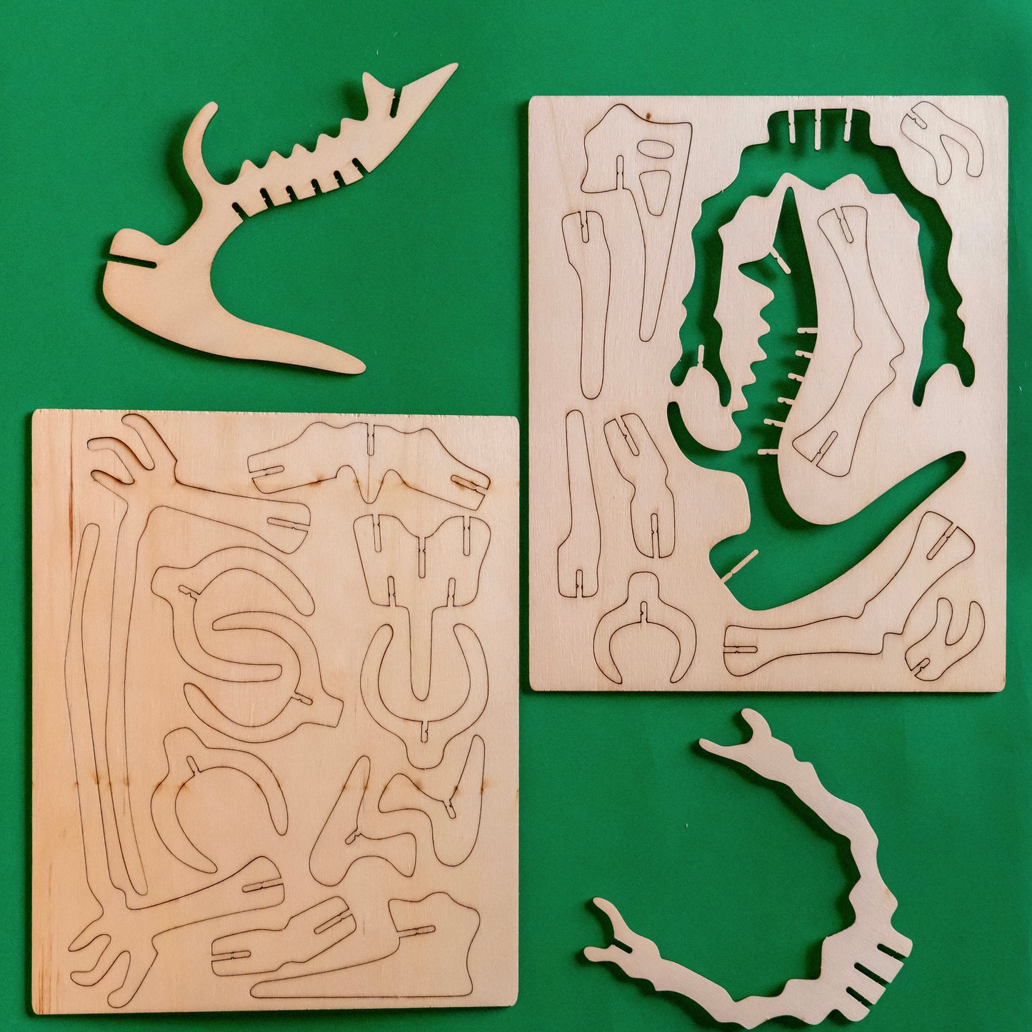 DinoCraft 3D Wooden Puzzle