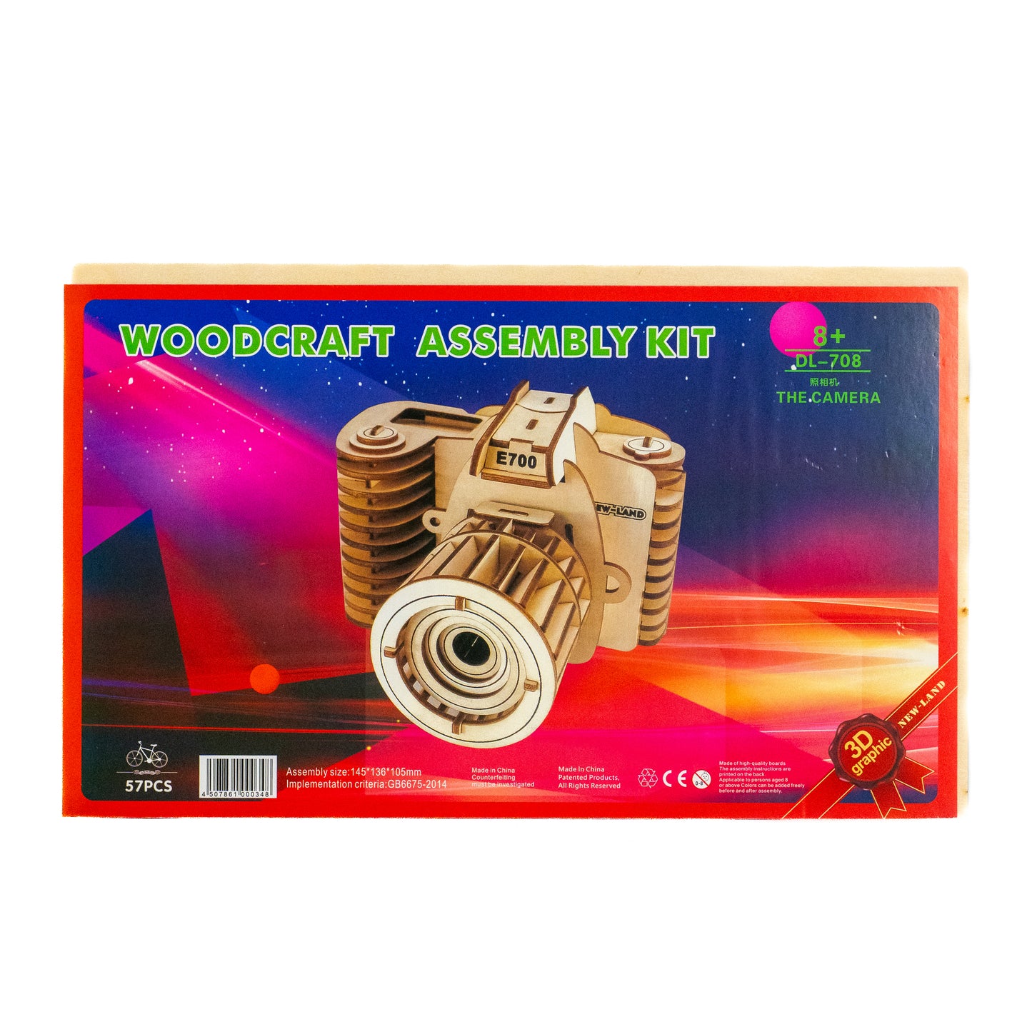 Creative Woodcraft Construction Kit – Build & Play Wooden Models